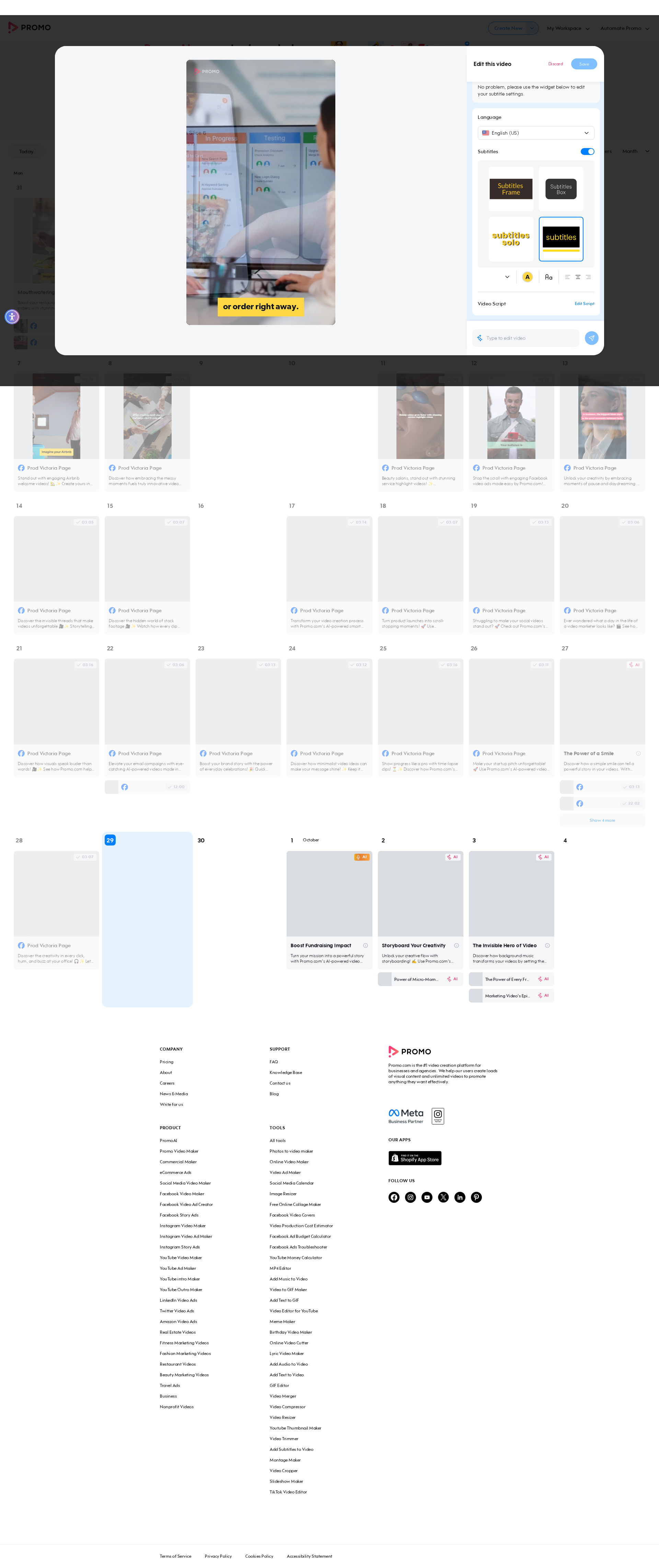 Test failure screenshot
